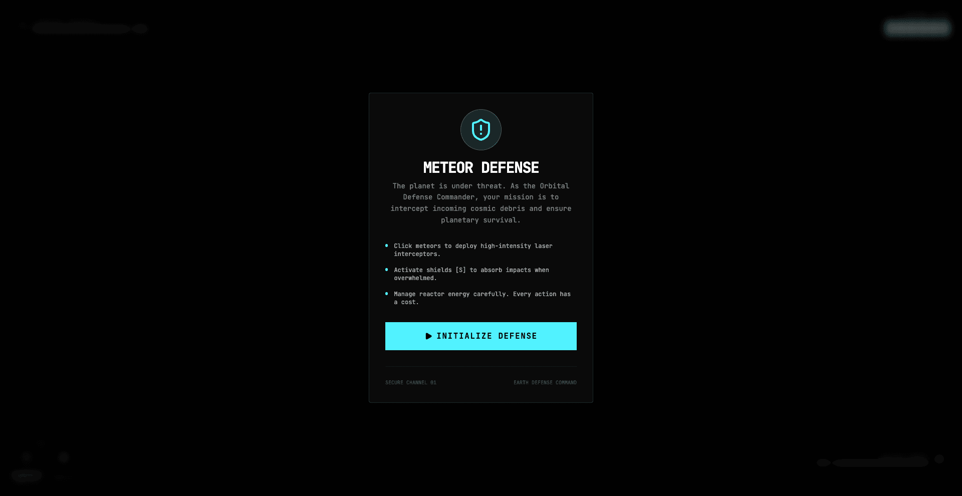 Day 56: meteor-defense.vercel.app