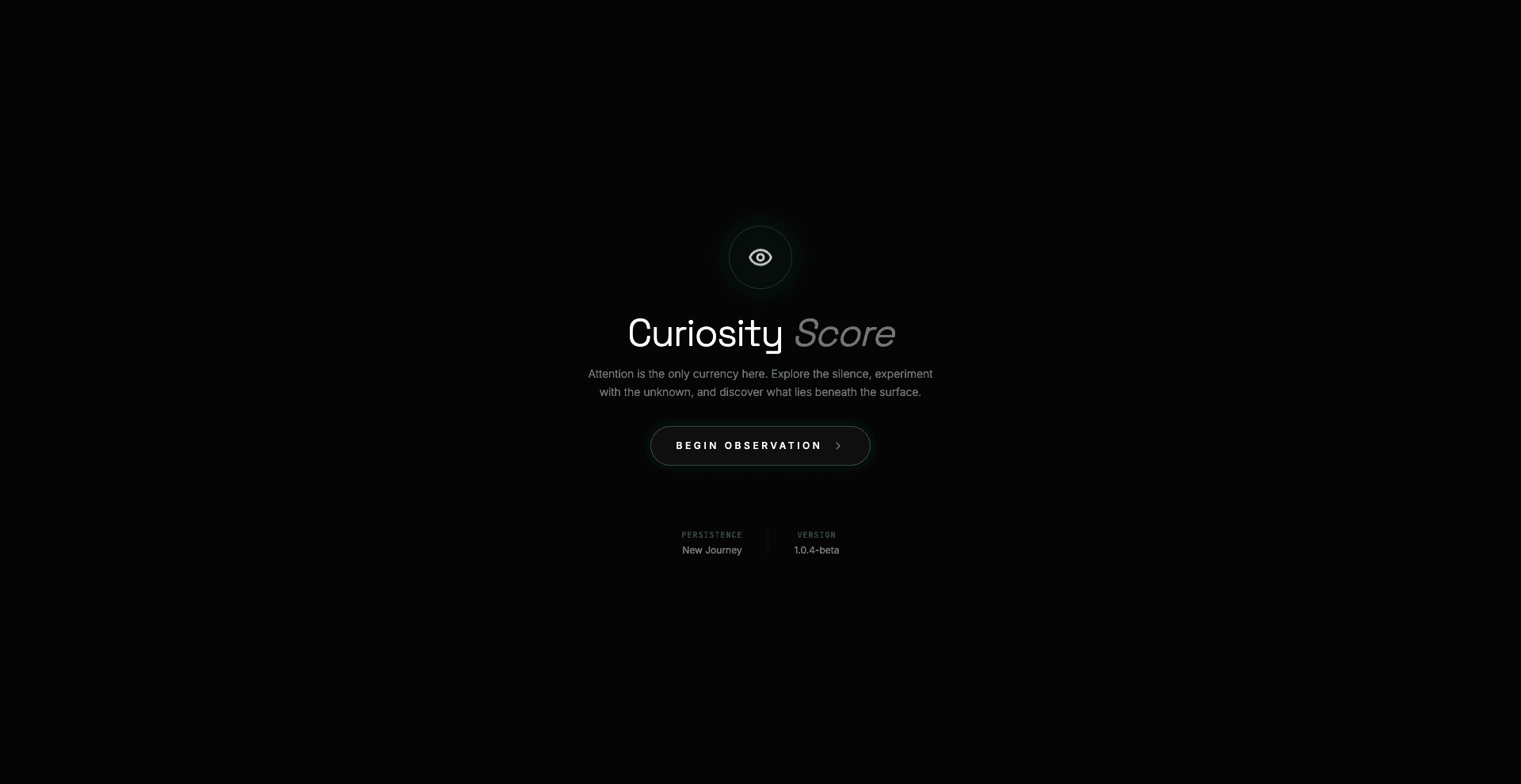 Day 59: curiosity-score.vercel.app
