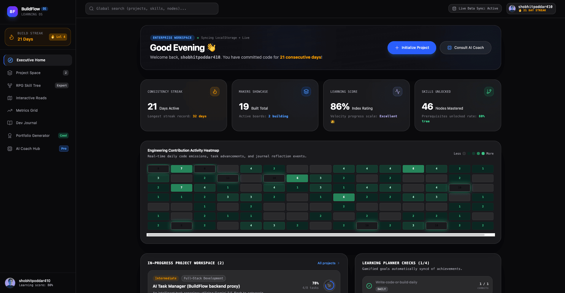 Day 160: buildflow-bice.vercel.app