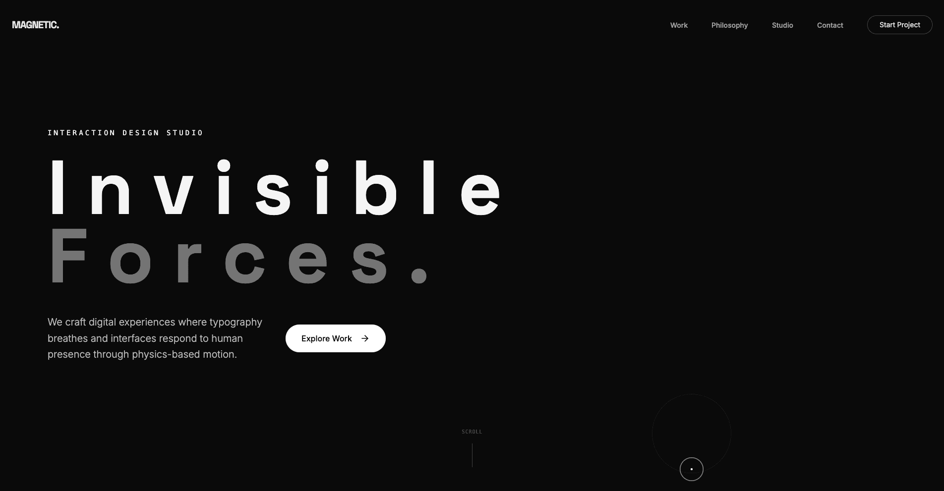 Day 41: magnetic-studio.vercel.app