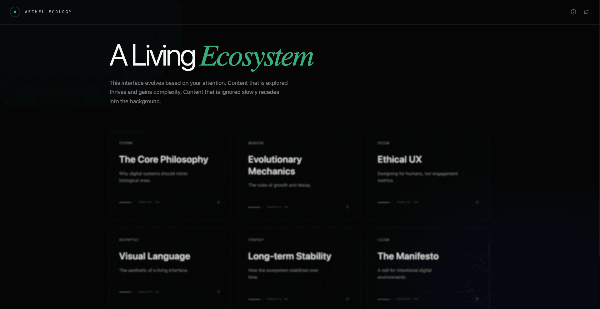 Day 50: aethel-the-living-ecosystem.vercel.app