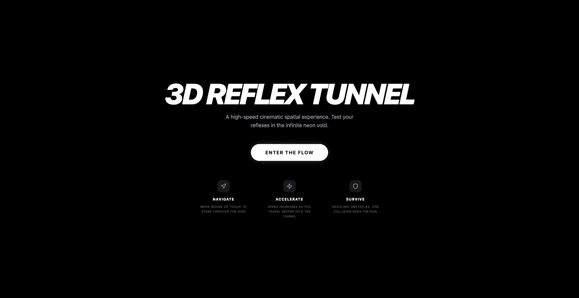 Day 55: 3d-reflex-tunnel.vercel.app
