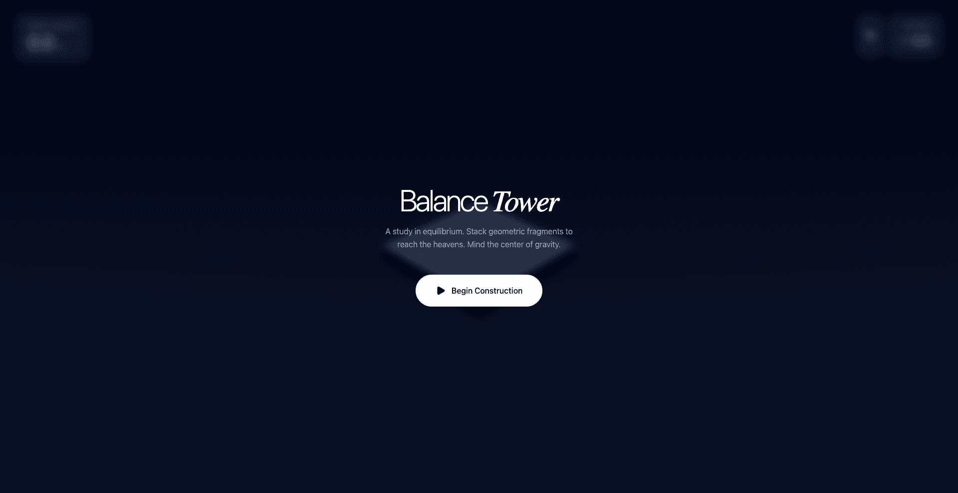 Day 58: balance-tower.vercel.app